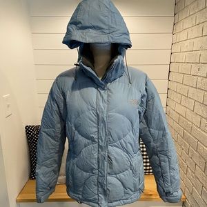 Women’s Light Blue The North Face 600 Winter Coat, Size Medium